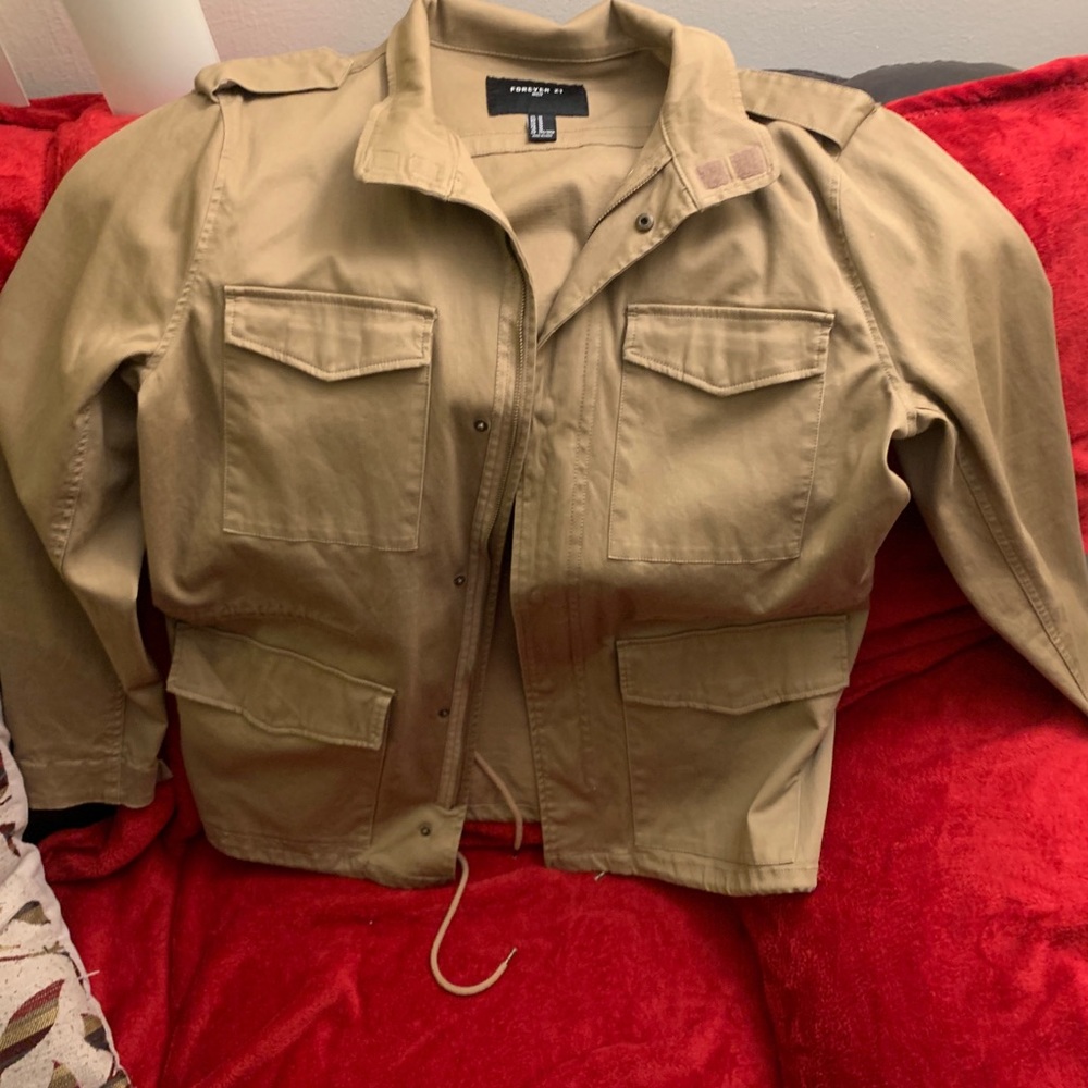 Forever 21 Men’s Trench Coat, NEW